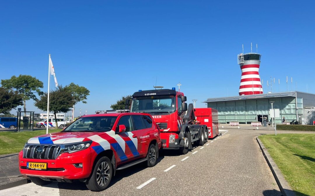 COPI-training Veiligheidsregio bij Lelystad Airport