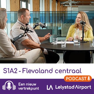 Tweede aflevering van de podcast “Een nieuw vertrekpunt” staat online. Flevoland centraal!