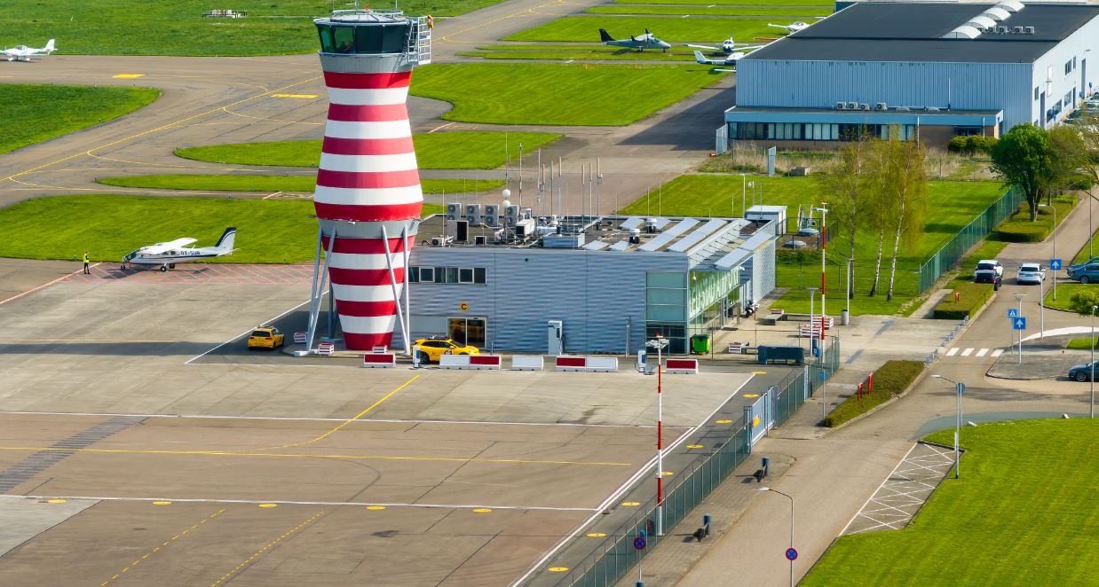 Lelystad Airport Safety Markering Delta Apron