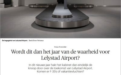 Interview in Trouw: Wordt dit dan het jaar van de waarheid voor Lelystad Airport?