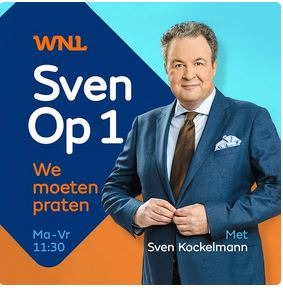 Arjen Gerritsen, commissaris van de Koning in de provincie Flevoland, te gast bij Sven op 1 op NPO Radio 1