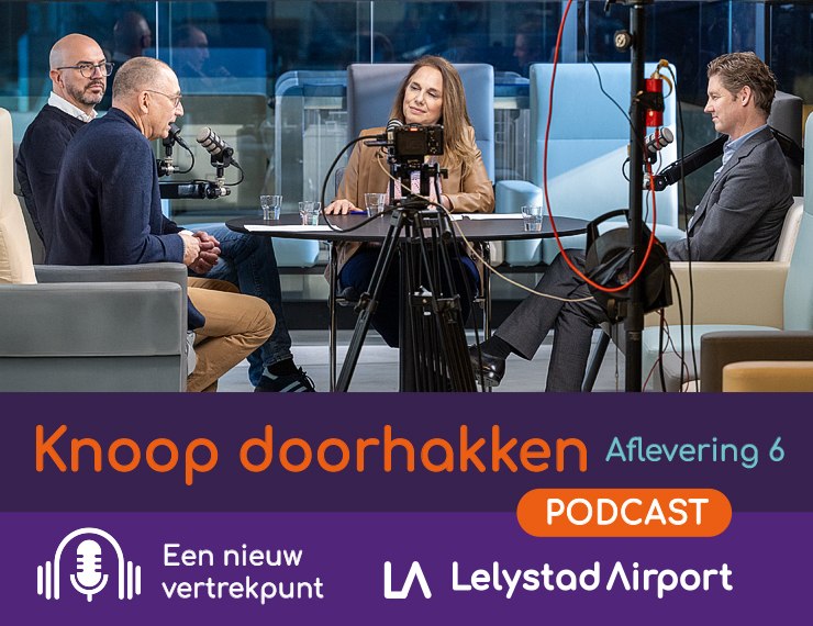 De zesde aflevering van de podcast “Een nieuw vertrekpunt” staat online: “Knoop doorhakken”